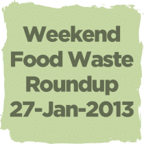 Recent articles on food waste.