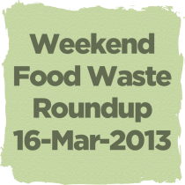 Recent articles on food waste.
